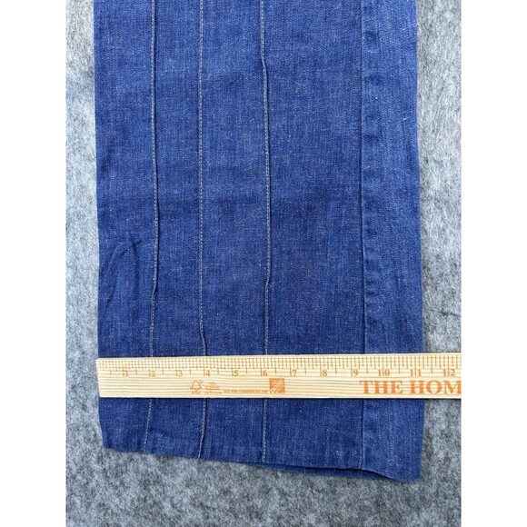 Vtg 70's Taylorsville Denim Jeans Women's Girl's Bell Bottoms Flare Size 0 USA - Picture 9 of 10